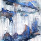 Winters Bones by Emma de Polnay - mixed media on canvas