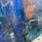 Winters Bones by Emma de Polnay - mixed media on canvas